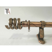 Decorative Curtain Rod Iron Curtain Pipe